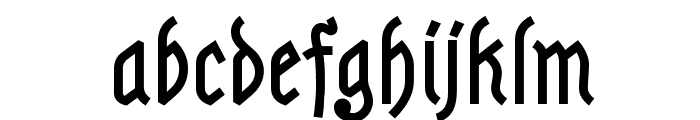 Astloch Bold Font LOWERCASE