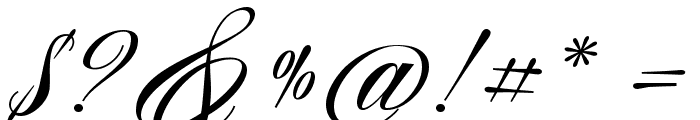 AstonScriptBold-Bold Font OTHER CHARS