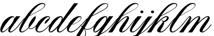 AstonScriptBold-Bold Font LOWERCASE