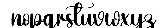 Astone1 Font LOWERCASE