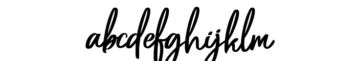 Astopher Font LOWERCASE