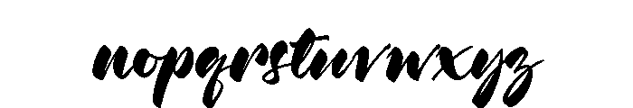 Astral Studio Font LOWERCASE