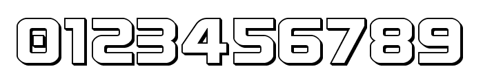 Astro Armada 3D Font OTHER CHARS