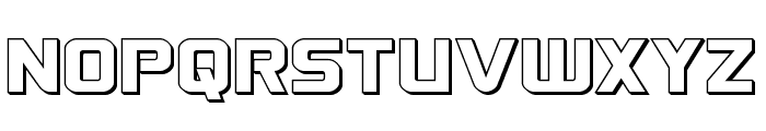 Astro Armada 3D Font UPPERCASE