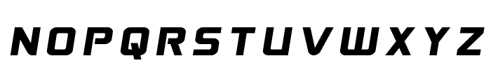 Astro Armada Title Semi-Italic Font UPPERCASE