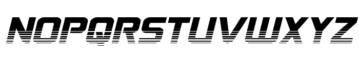 Astro Armada Twotone Italic Font UPPERCASE