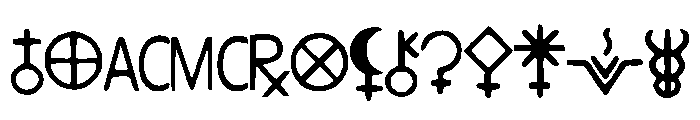 AstroDotBasic Font UPPERCASE