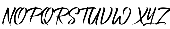 AstroJackFreePersonalUse-Script Font UPPERCASE