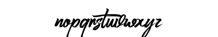 AstroJackFreePersonalUse-Script Font LOWERCASE