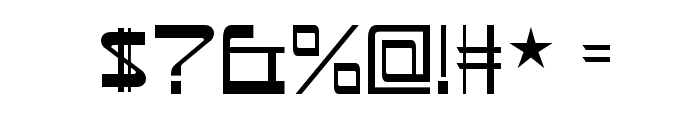 AstronBoy-Regular Font OTHER CHARS