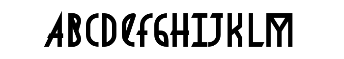 AstronmicaBold Font UPPERCASE
