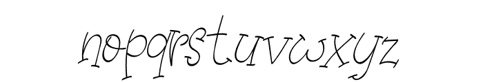 Astronomy Space Font LOWERCASE