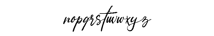 Astthilla Beltaden Font LOWERCASE