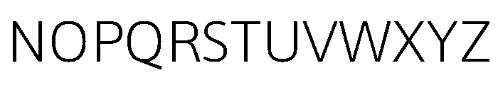 Asap Sharp 200 Font UPPERCASE
