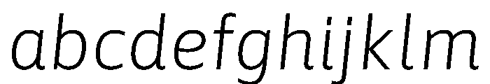 Asap Sharp 200italic FONT