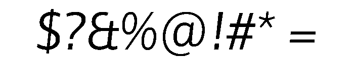 Asap Sharp 300italic Font OTHER CHARS