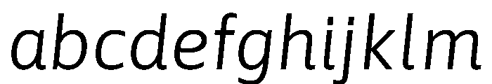 Asap Sharp 300italic FONT