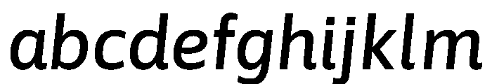 Asap Sharp 500italic FONT