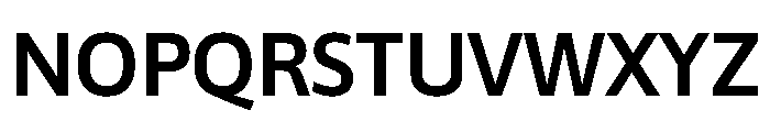 Asap Sharp 600 Font UPPERCASE