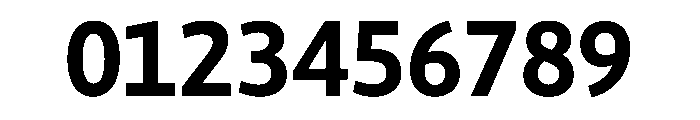Asap Sharp 700 Font OTHER CHARS