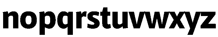 Asap Sharp 800 Font LOWERCASE