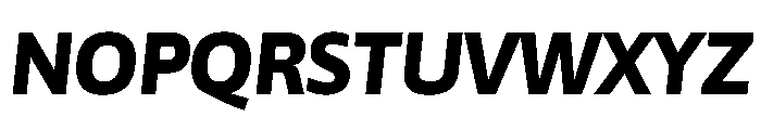 Asap Sharp 800italic Font UPPERCASE