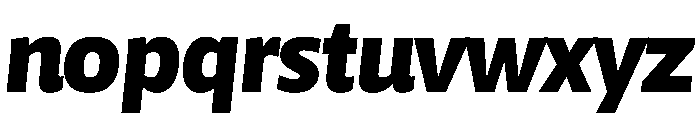 Asap Sharp 900italic Font LOWERCASE