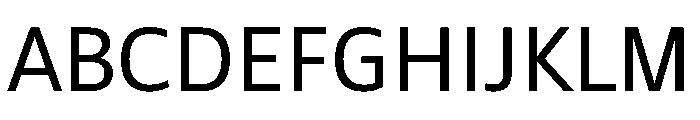 Asap Sharp Regular Font UPPERCASE