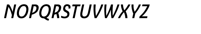 Ashemore Cond Medium Italic Font UPPERCASE
