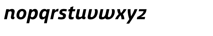 Ashemore Norm Bold Italic Font LOWERCASE