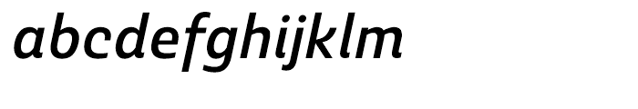 Ashemore Norm Medium Italic Font LOWERCASE