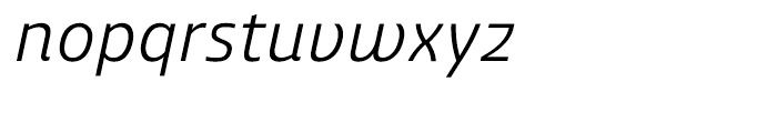 Ashemore Norm Regular Italic Font LOWERCASE