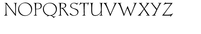 Astaire Regular Font UPPERCASE