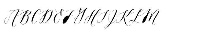 Asterism Regular Font UPPERCASE