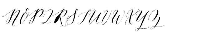 Asterism Regular Font UPPERCASE