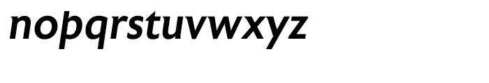 Astoria Medium Italic Font LOWERCASE
