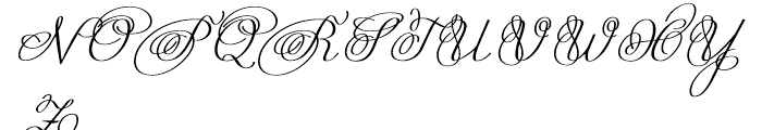 Astria Normal Font UPPERCASE