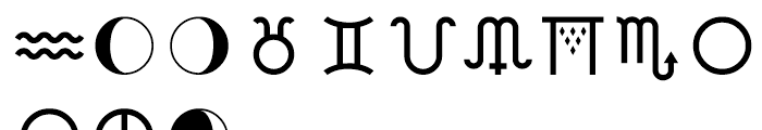 Astrotype P Regular Font UPPERCASE