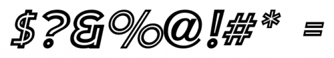 Asbury Park JNL Oblique Font OTHER CHARS