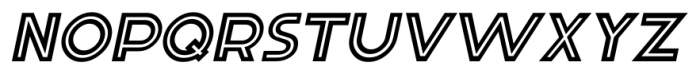 Asbury Park JNL Oblique Font LOWERCASE