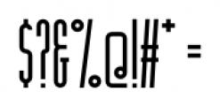 Ascetic 2D Regular Font OTHER CHARS