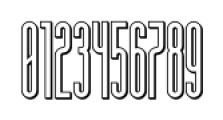 Ascetic 2D Shadow Font OTHER CHARS