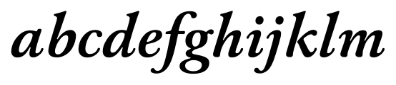 Ashbury Bold Italic Font LOWERCASE