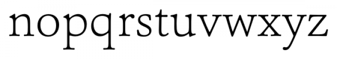 Ashbury ExtraLight Font LOWERCASE