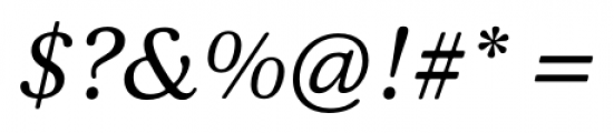 Ashbury Italic Font OTHER CHARS