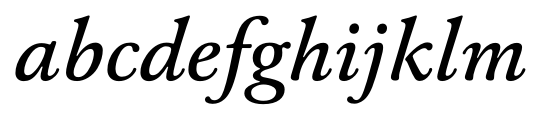 Ashbury Medium Italic Font LOWERCASE
