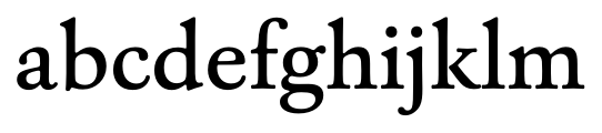 Ashbury Medium Font LOWERCASE