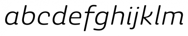 Ashemore Soft Ext Regular Ital Font LOWERCASE