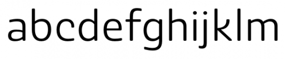 Ashemore Soft Norm Regular Font LOWERCASE