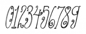 Ashtanga Italic Font OTHER CHARS